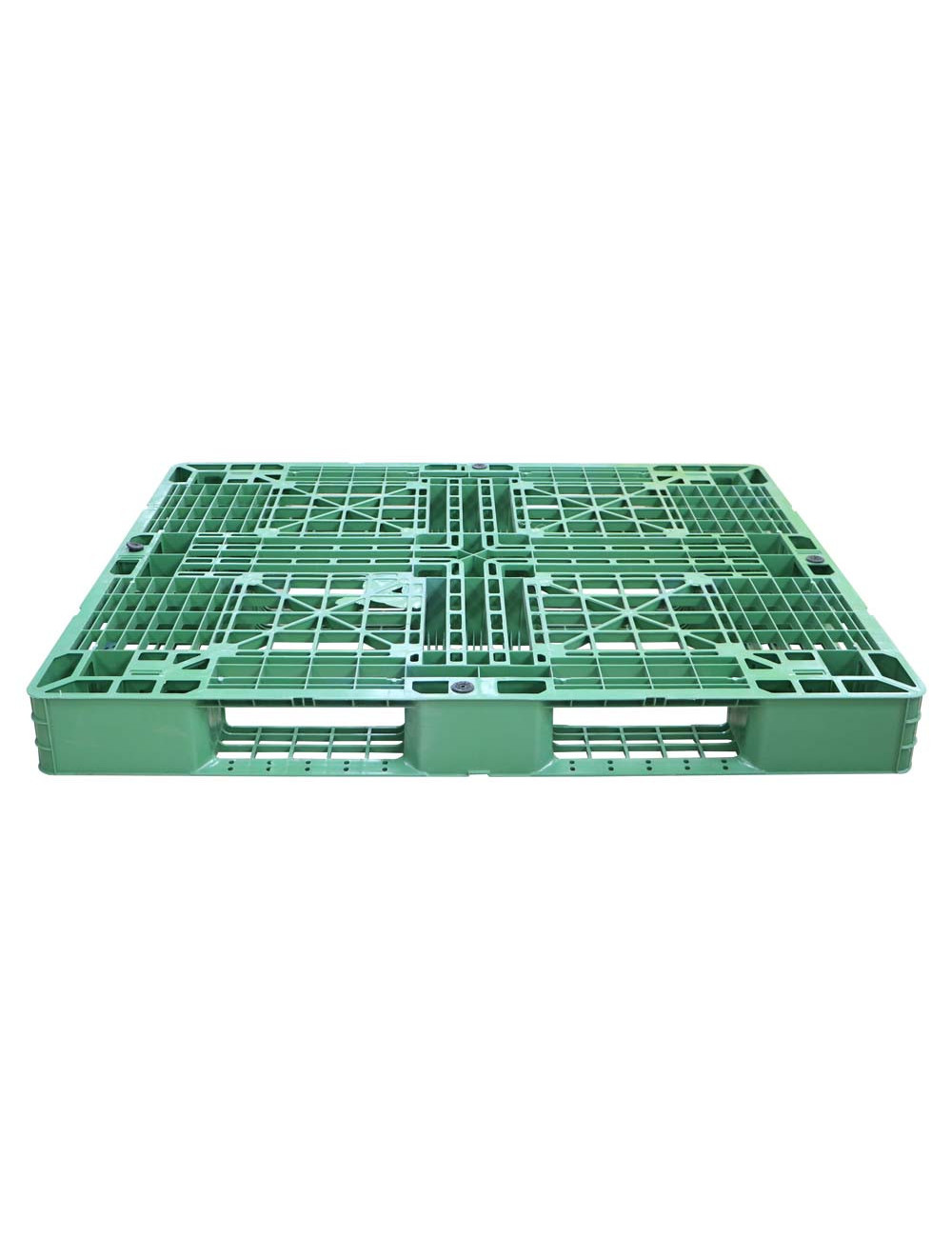 PLASTIC PALLET GREEN 120 X 100 X 12