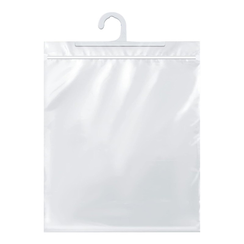 Small transparent bag with hanger