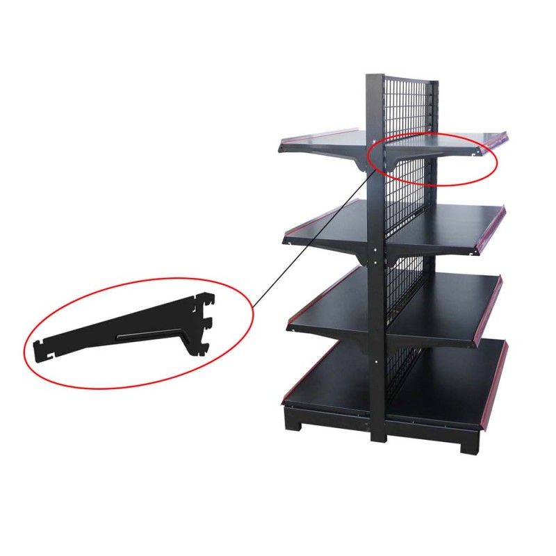 BRACKETS FOR S-05/S-05 EF SUPERMARKET SHELF STARTER/ADD ON/END SHELF