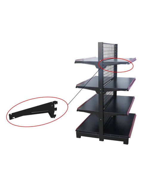 BRACKETS FOR S-05/S-05 EF SUPERMARKET SHELF STARTER/ADD ON/END SHELF