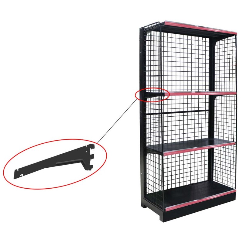 BRACKETS FOR S-05/S-05 EF SUPERMARKET SHELF STARTER/ADD ON/END SHELF