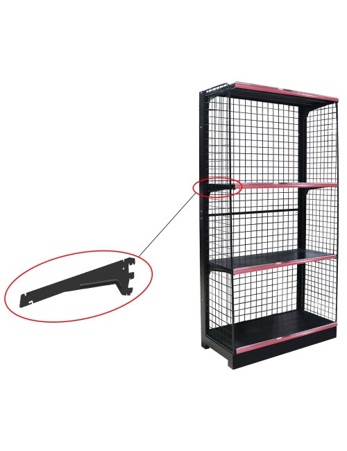BRACKETS FOR S-05/S-05 EF SUPERMARKET SHELF STARTER/ADD ON/END SHELF