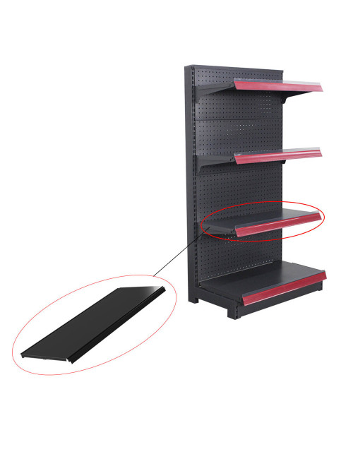 UPPER PANEL 600MM FOR S-03 SINGLE SIDE SUPERMARKET SHELF