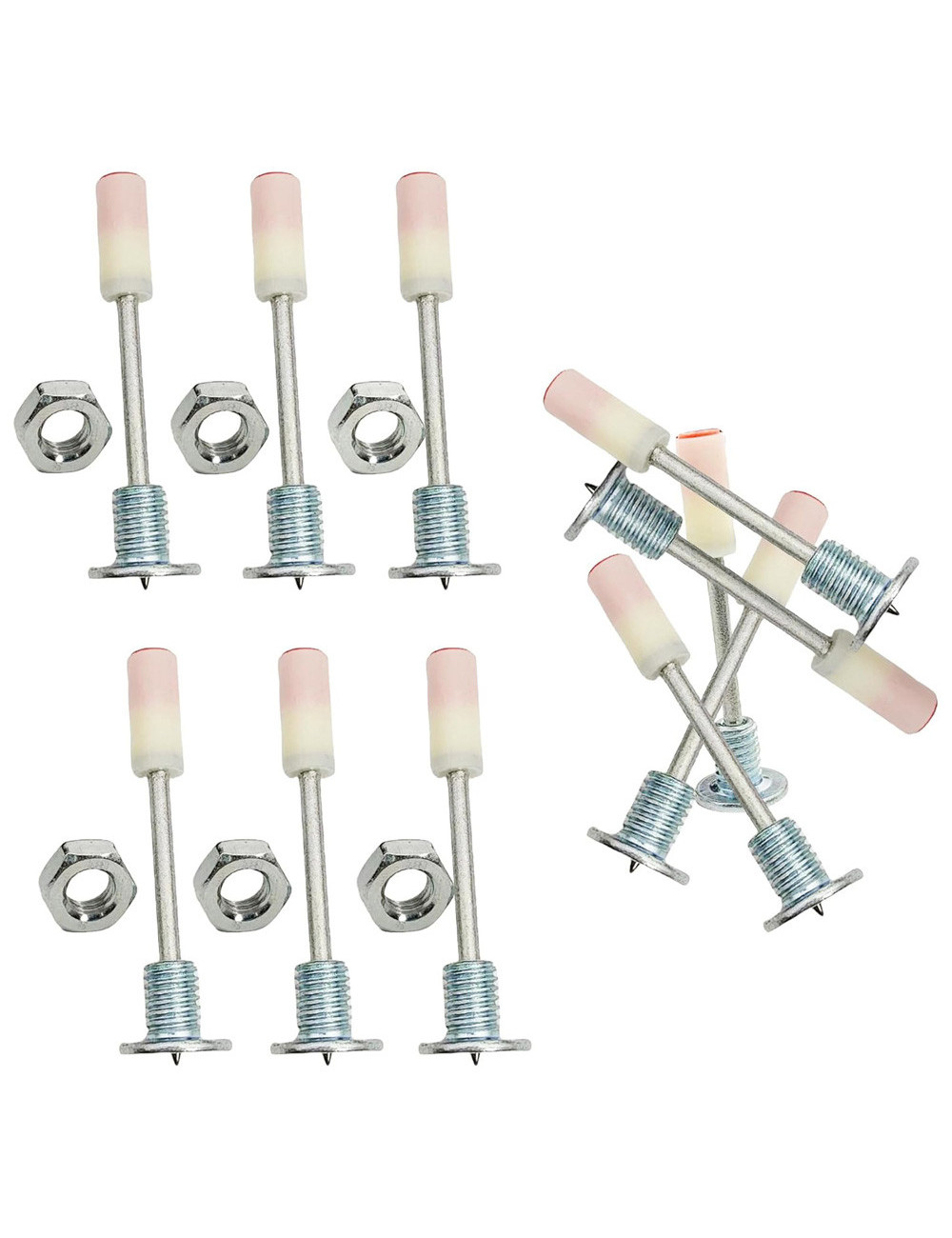 NAIL WITH BOLT FOR FASTENING GUN