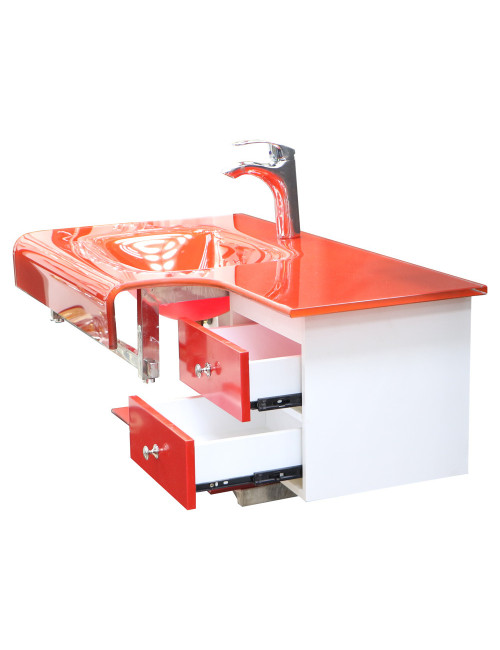 WASH BASIN BIG RED