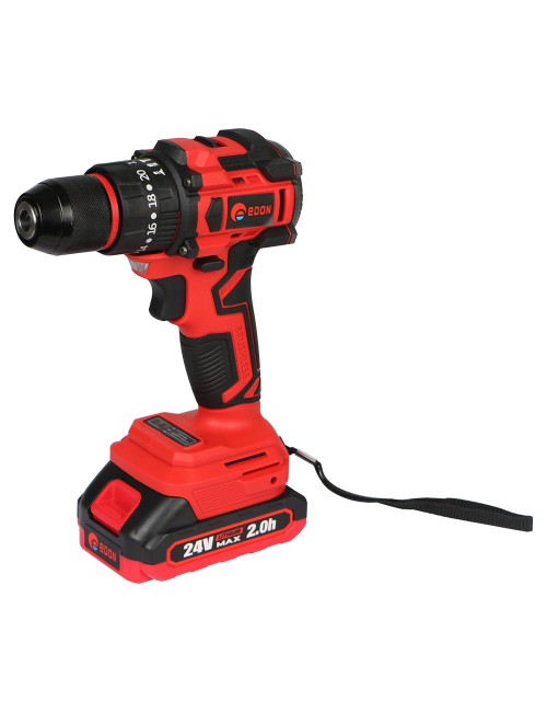 EDON 24V دريل باتري 24 فولت 2 بطارية