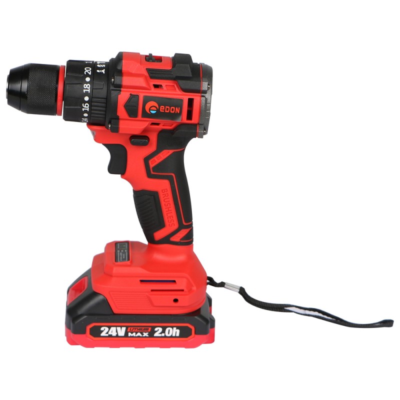 EDON 24V دريل باتري 24 فولت 2 بطارية