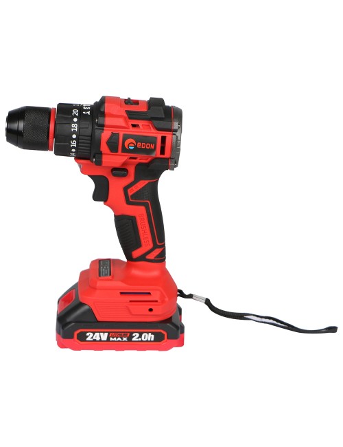 EDON 24V دريل باتري 24 فولت 2 بطارية