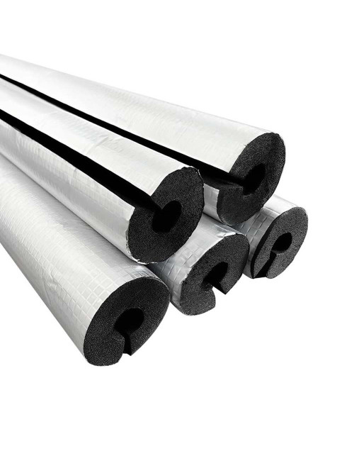 BLACK RUBBER FOAM PIPE 4" x 15M x 2 MTR