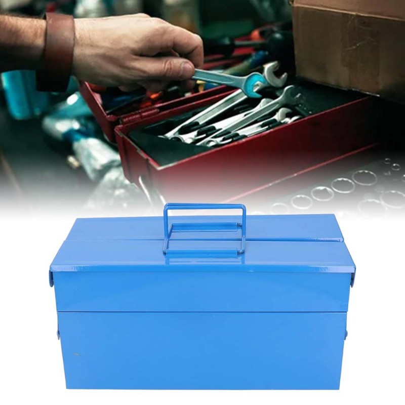 TB-103C STEEL TOOL BOX  33X16X16 CM CHN