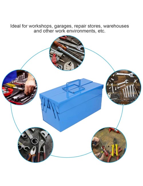 TB-103C STEEL TOOL BOX  33X16X16 CM CHN