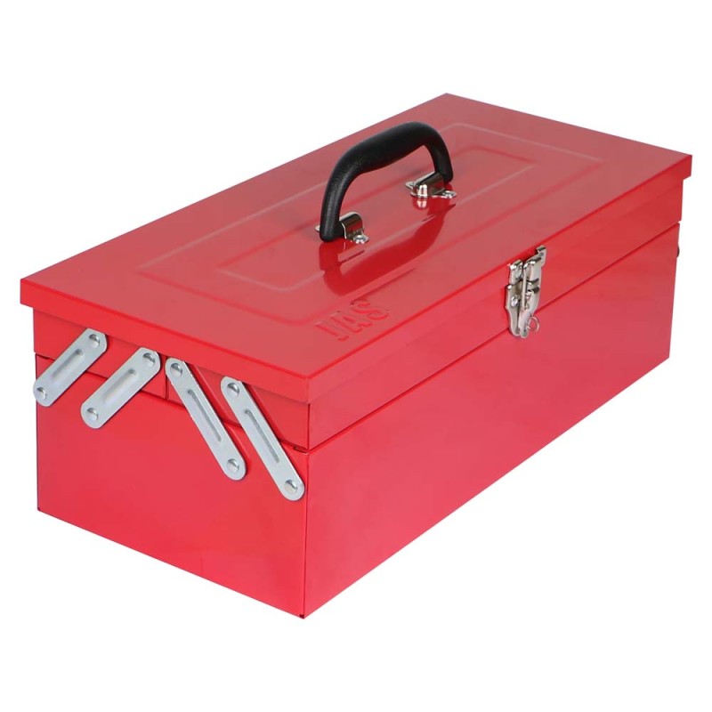 TB108 STEEL TOOL BOX 2 SECTION 46 × 20 ×16 CM