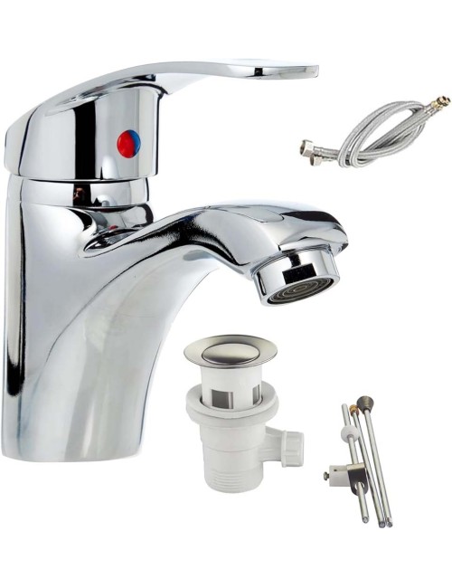 18 CHROME TIMED DELAY BASIN MIXER