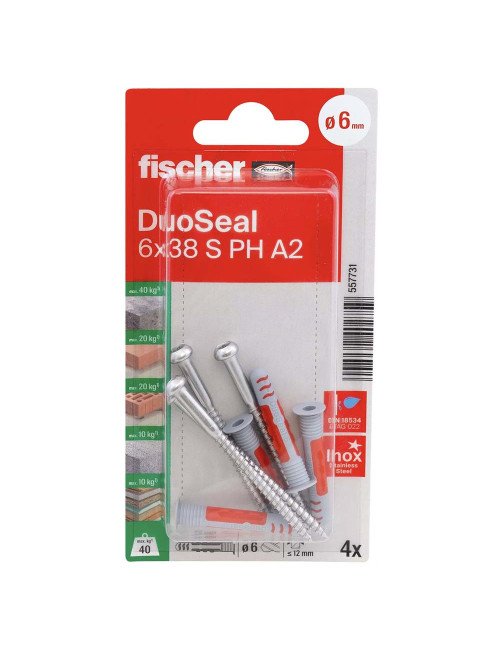 (557731) A2 K NV 6 x 38 FISHER WITH SCREW