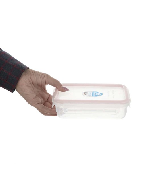 3429 RECTANGULAR CONTAINER 630ML علبة بلاستيك مستطيلة