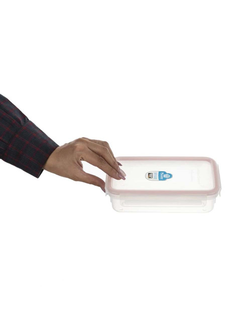 3430 RECTANGULAR CONTAINER 830ML علبة بلاستيك مستطيلة