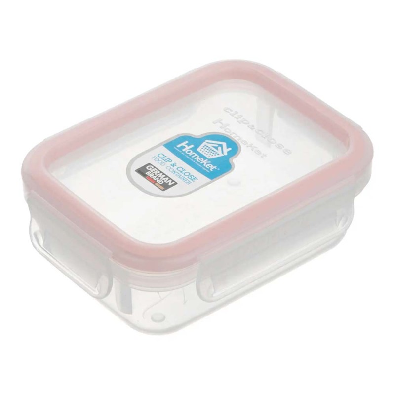 3432 RECTANGULAR CONTAINER 340ML علبة بلاستيك مستطيلة