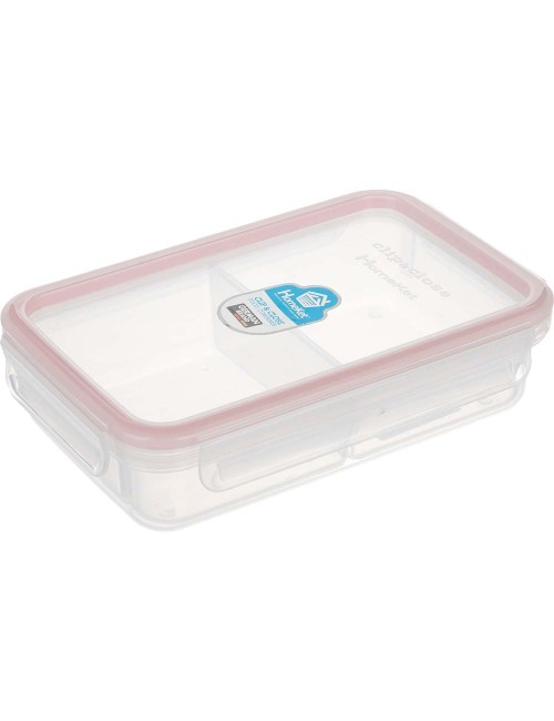 3434 RECTANGULAR CONTAINER 630ML علبة بلاستيك مستطيلة