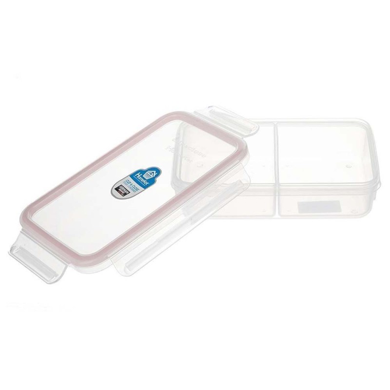3434 RECTANGULAR CONTAINER 630ML علبة بلاستيك مستطيلة