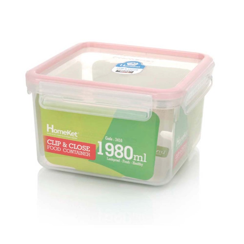 3459 SQUARE CONTAINER 1980ML