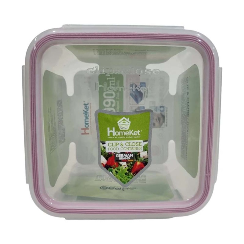 3458 SQUARE CONTAINER 990ML