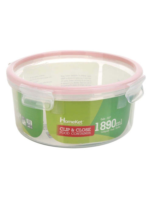 3457 ROUND CONTAINER 1890ML