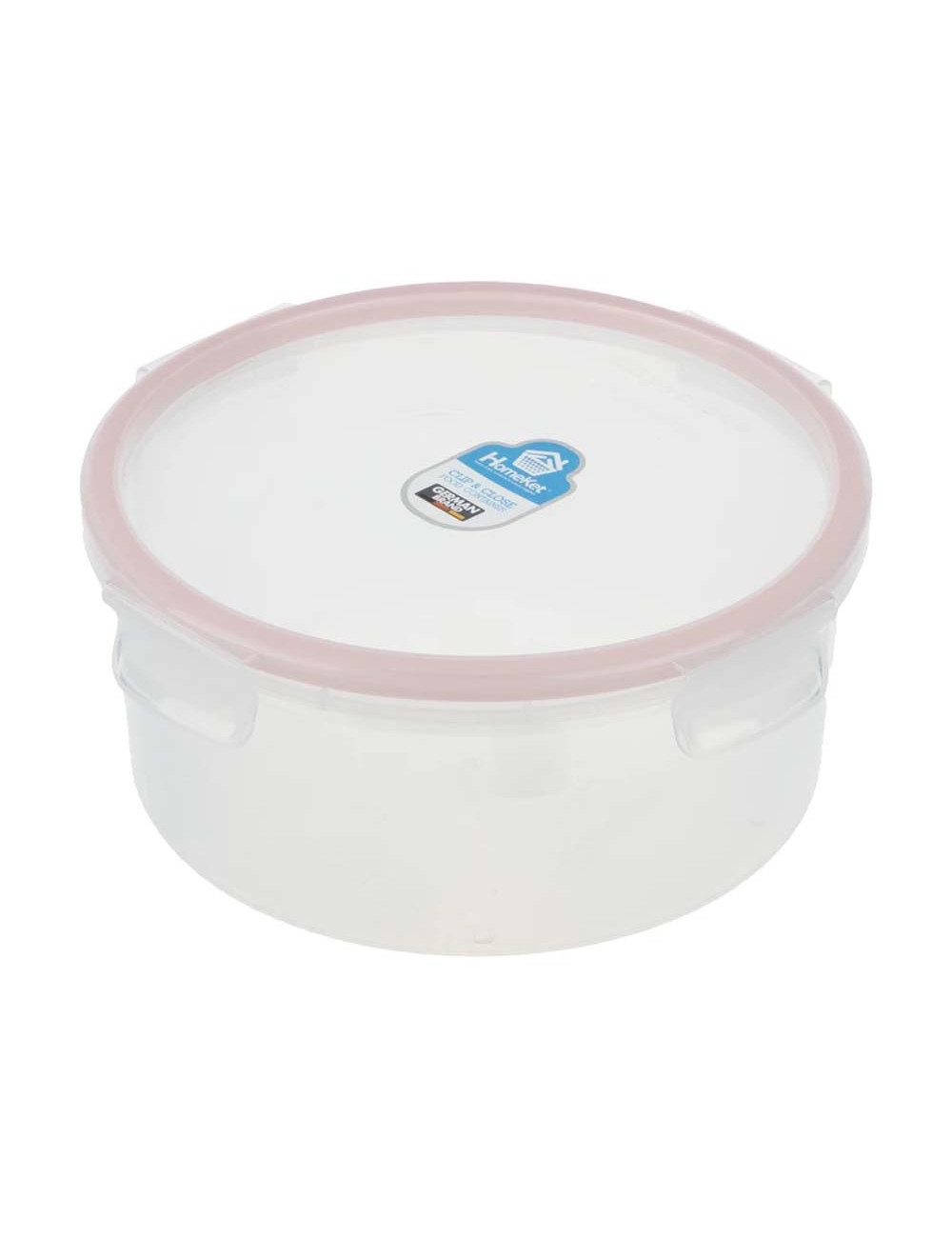 3457 ROUND CONTAINER 1890ML علبة بلاستيك مدور