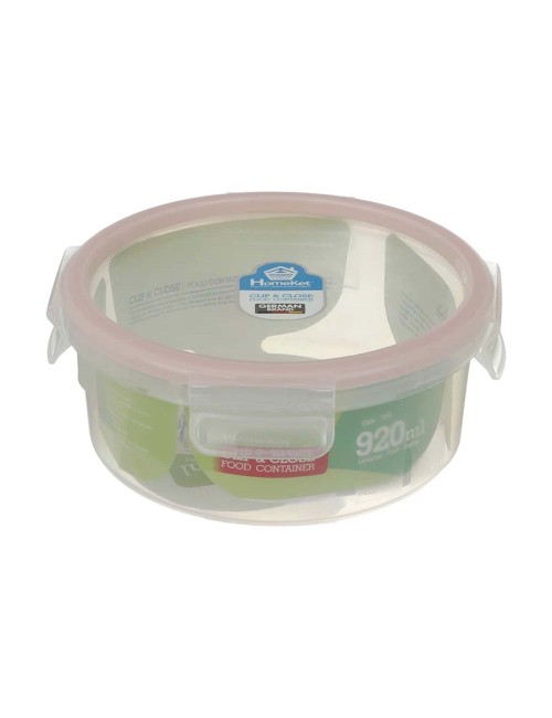 3456 ROUND CONTAINER 920ML علبة بلاستيك مدور