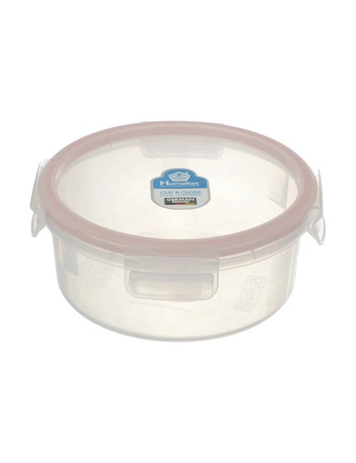 3456 ROUND CONTAINER 920ML علبة بلاستيك مدور