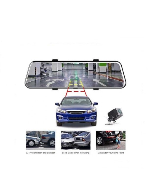 DASH CAM 1080 HD 9.66 INCH