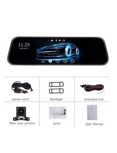 DASH CAM 1080 HD 9.66 INCH
