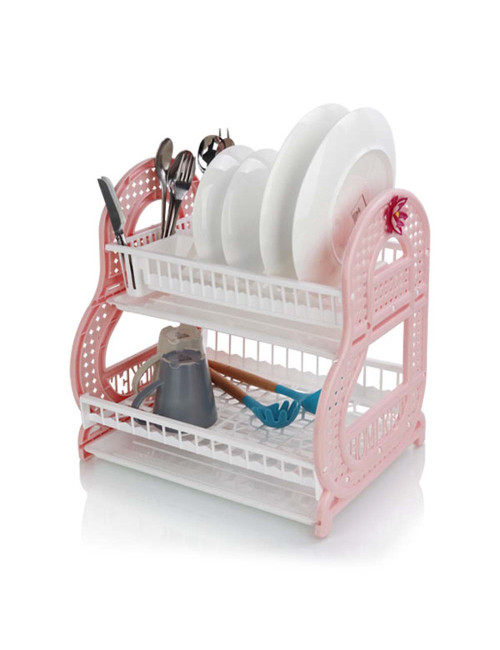 3527 KITCHEN DISH RACK MULTI-COLOR
