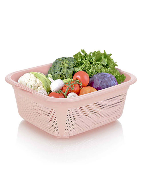 3204 SINK DRAINER سلة بلاستيك مستطيل مشخال