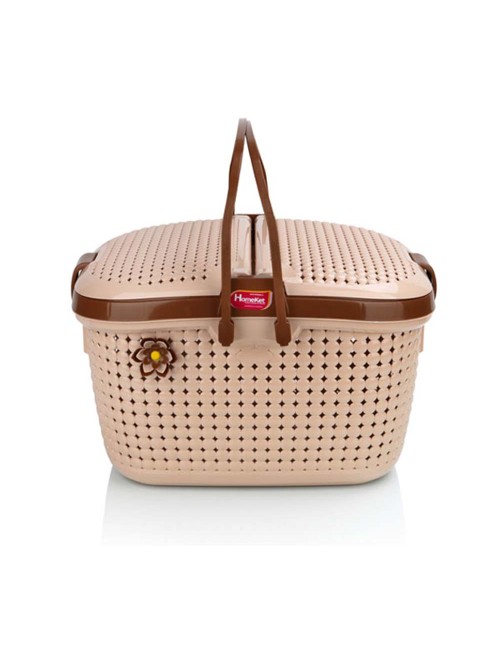 31080 PICNIC BASCKET MAYA سلة تسوق بلاستيك