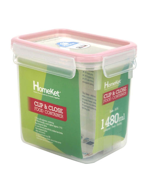 3476 RECTANGULAR CONTAINER 1480ML