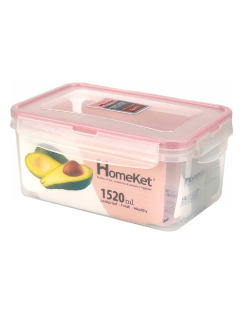 3464 RECTANGULAR CONTAINER 1520ML