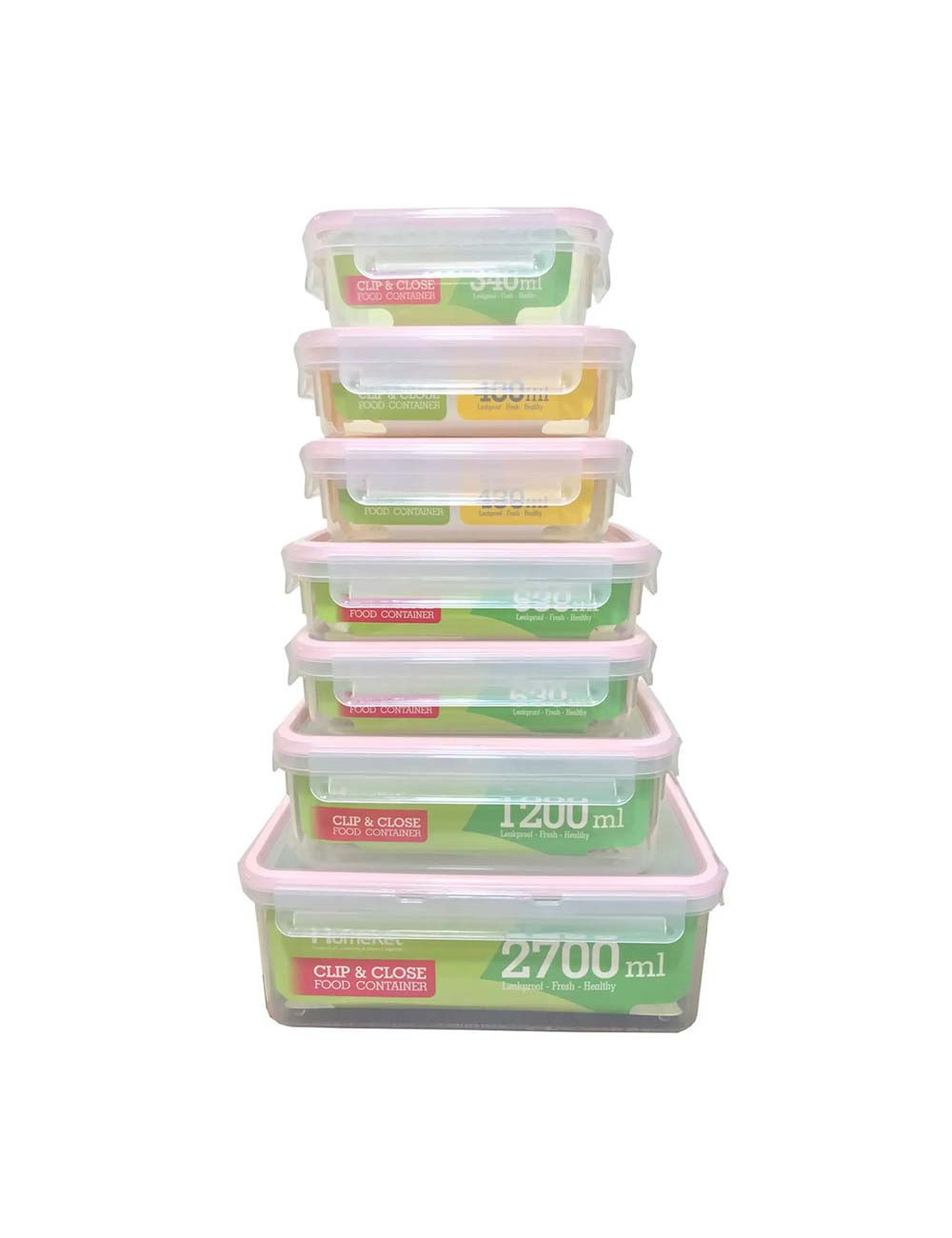 3447 FREEZER FOOD CONTAINERS 14 PCS/SET