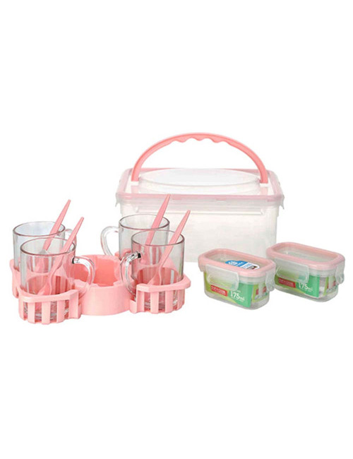 3497 TEA SET MULTI COLOR