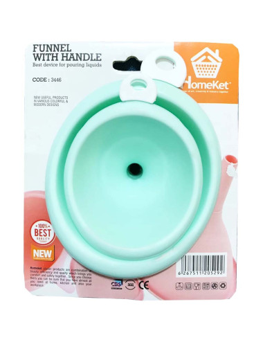 3446 FUNNEL 2 PCS/SET قمع بلاستيك طقم 2 حبة