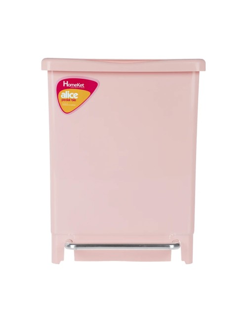2447 GRAY BUCKET WITH PEDAL سلة زبالة مع دواسة