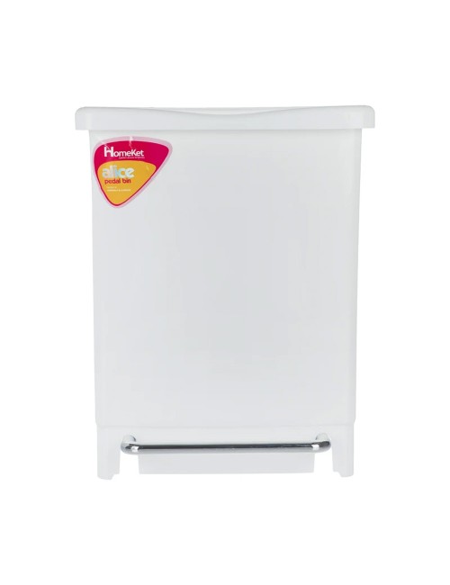 2447 GRAY BUCKET WITH PEDAL سلة زبالة مع دواسة
