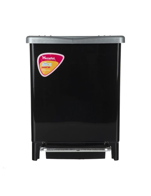 2447 GRAY BUCKET WITH PEDAL سلة زبالة مع دواسة