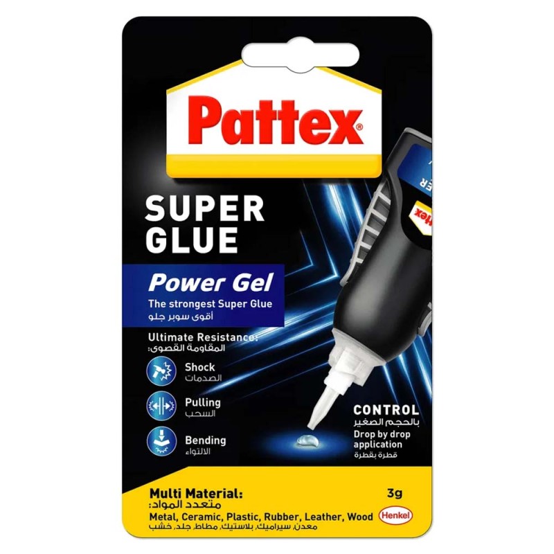 BPX0182 PATTEX SUPPER POWER GEL 3GRM