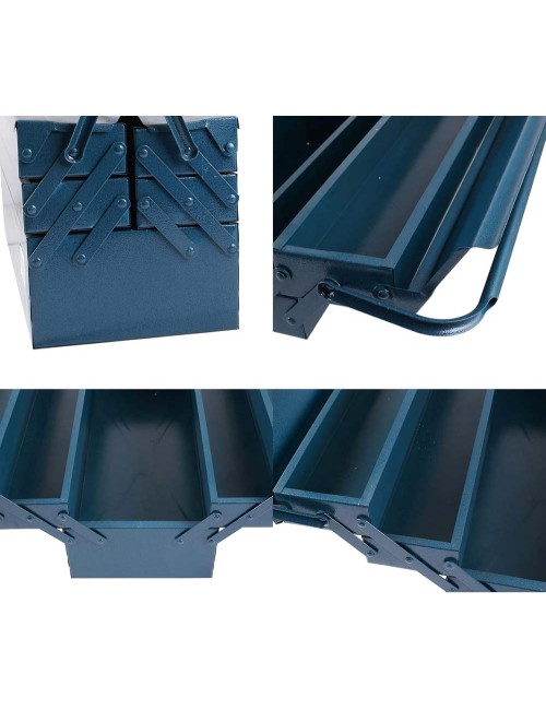 TB-102H STEEL TOOL BOX 3 SECTION 45×20×20 CM 18"