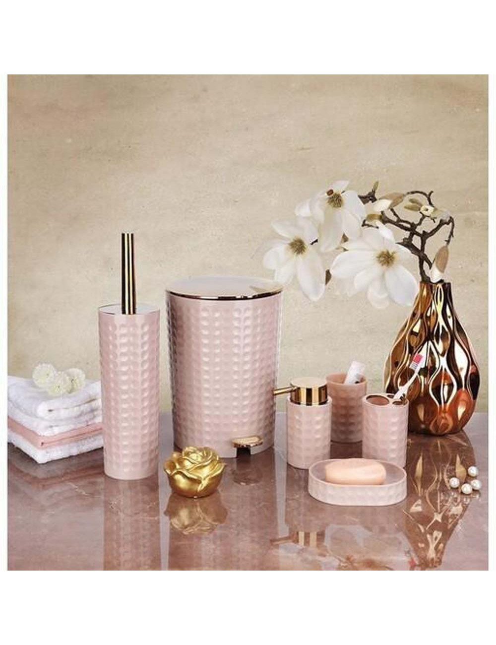 4138 BATHROOM FUSION OF ART SET MULTI COLOR