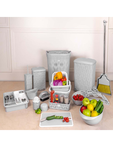 3489383 HOME KIT PLASTIC BRIDAL HOUSE HOLD 56 PCS/SET