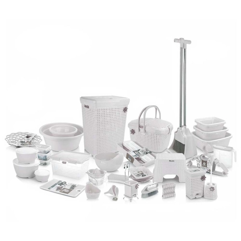 34853 HOME KIT PLASTIC BRIDAL HOUSE HOLD SET