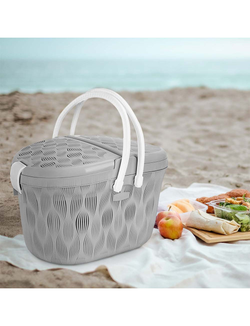 3115 VANILLA PICNIC BASKET