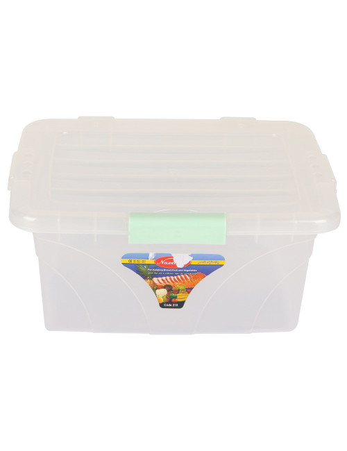 210 علبة بلاستيك مع غطاء شفاف