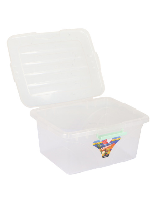 210 علبة بلاستيك مع غطاء شفاف